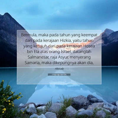 2 Raja-raja 18:9 IDN Gambar Ayat Alkitab