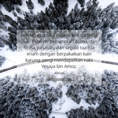 2 Raja-raja 19:2 IDN Gambar Ayat Alkitab