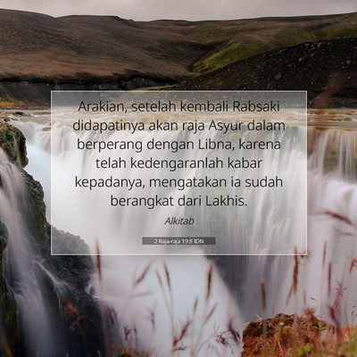 2 Raja-raja 19:8 Ayat Alkitab Dijelaskan