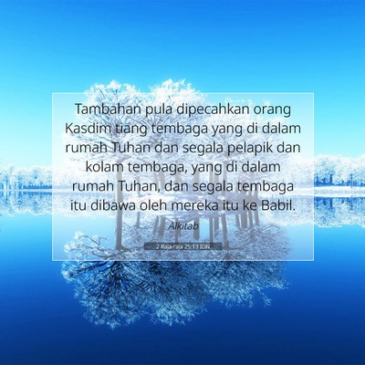 2 Raja-raja 25:13 IDN Gambar Ayat Alkitab