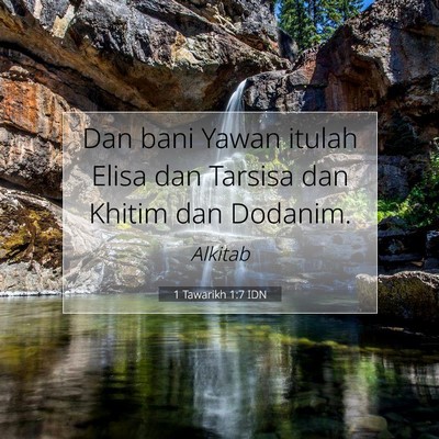 1 Tawarikh 1:7 Ayat Alkitab Dijelaskan
