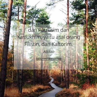 1 Tawarikh 1:12 Ayat Alkitab Dijelaskan