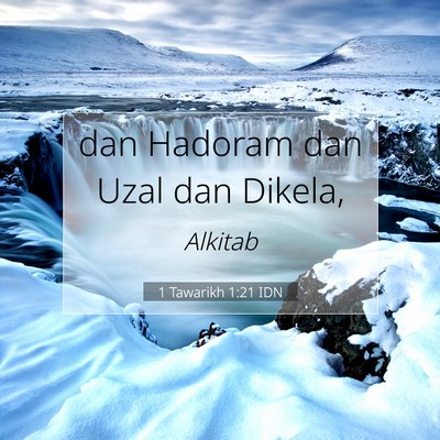 1 Tawarikh 1:21 Ayat Alkitab Dijelaskan