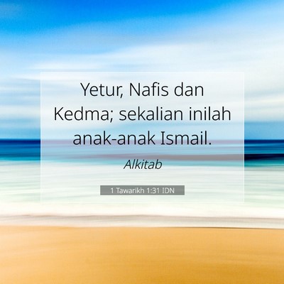 1 Tawarikh 1:31 Ayat Alkitab Dijelaskan