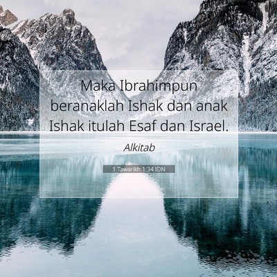 1 Tawarikh 1:34 Ayat Alkitab Dijelaskan