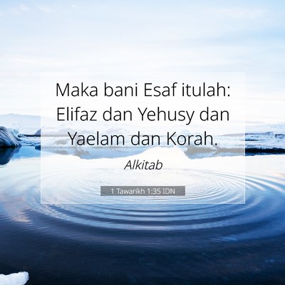 1 Tawarikh 1:35 Ayat Alkitab Dijelaskan