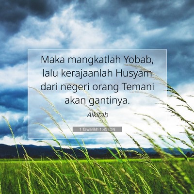 1 Tawarikh 1:45 Ayat Alkitab Dijelaskan
