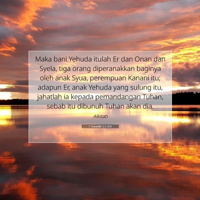 1 Tawarikh 2:3 IDN Gambar Ayat Alkitab