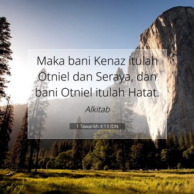 1 Tawarikh 4:13 Ayat Alkitab Dijelaskan