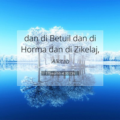 1 Tawarikh 4:30 Ayat Alkitab Dijelaskan