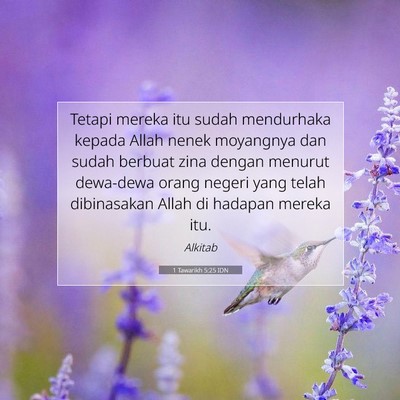 1 Tawarikh 5:25 IDN Gambar Ayat Alkitab