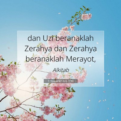 1 Tawarikh 6:6 Ayat Alkitab Dijelaskan