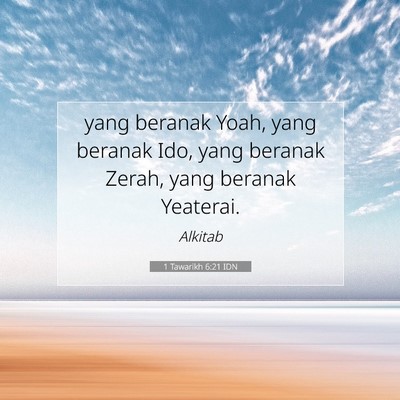 1 Tawarikh 6:21 Ayat Alkitab Dijelaskan