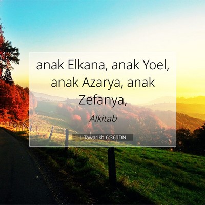 1 Tawarikh 6:36 Ayat Alkitab Dijelaskan