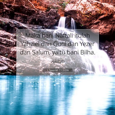 1 Tawarikh 7:13 Ayat Alkitab Dijelaskan