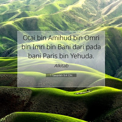 1 Tawarikh 9:4 Ayat Alkitab Dijelaskan