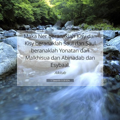 1 Tawarikh 9:39 IDN Gambar Ayat Alkitab