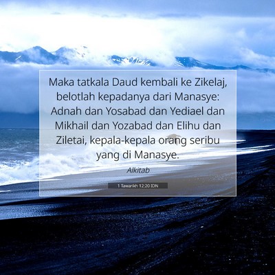 1 Tawarikh 12:20 IDN Gambar Ayat Alkitab