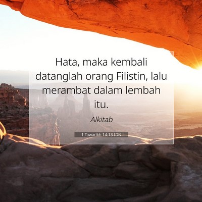 1 Tawarikh 14:13 Ayat Alkitab Dijelaskan
