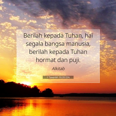 1 Tawarikh 16:28 IDN Gambar Ayat Alkitab