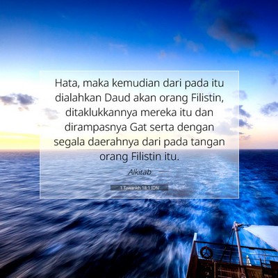 1 Tawarikh 18:1 IDN Gambar Ayat Alkitab