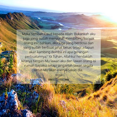 1 Tawarikh 21:17 IDN Gambar Ayat Alkitab