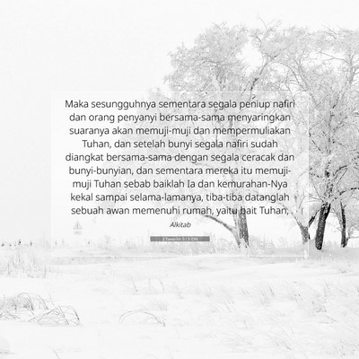 2 Tawarikh 5:13 IDN Gambar Ayat Alkitab