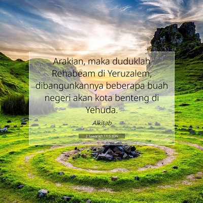 2 Tawarikh 11:5 Ayat Alkitab Dijelaskan