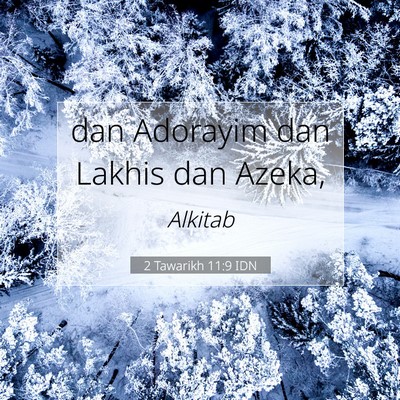 2 Tawarikh 11:9 IDN Gambar Ayat Alkitab