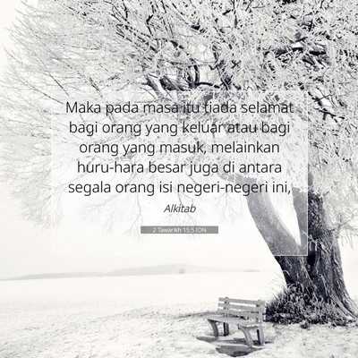 2 Tawarikh 15:5 IDN Gambar Ayat Alkitab