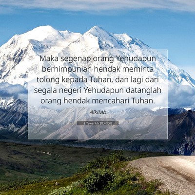 2 Tawarikh 20:4 IDN Gambar Ayat Alkitab