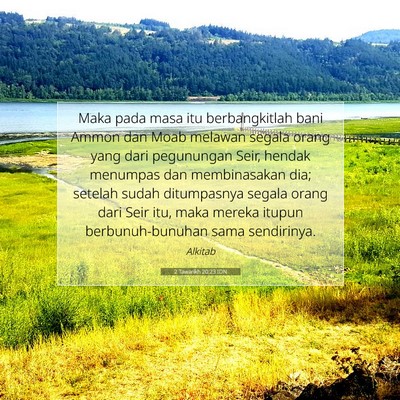 2 Tawarikh 20:23 IDN Gambar Ayat Alkitab