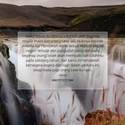 2 Tawarikh 24:5 Ayat Alkitab Dijelaskan