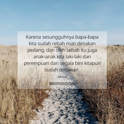 2 Tawarikh 29:9 Ayat Alkitab Dijelaskan