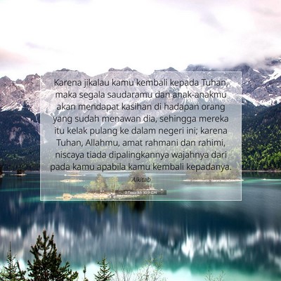 2 Tawarikh 30:9 IDN Gambar Ayat Alkitab