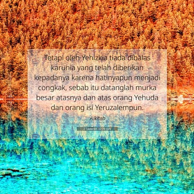 2 Tawarikh 32:25 IDN Gambar Ayat Alkitab