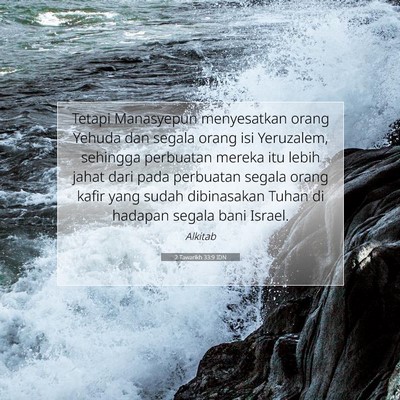 2 Tawarikh 33:9 IDN Gambar Ayat Alkitab