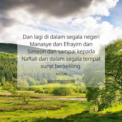 2 Tawarikh 34:6 IDN Gambar Ayat Alkitab