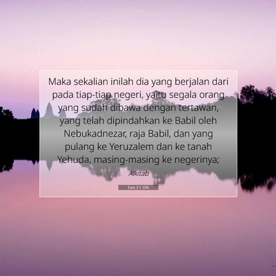 Ezra 2:1 IDN Gambar Ayat Alkitab