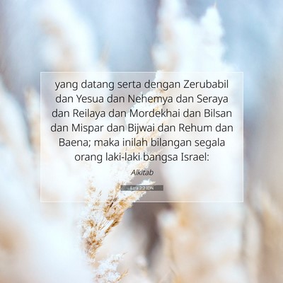 Ezra 2:2 IDN Gambar Ayat Alkitab