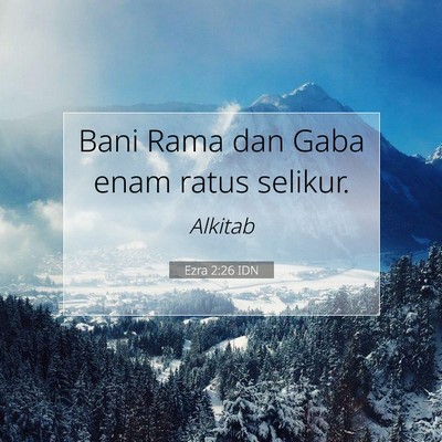 Ezra 2:26 IDN Gambar Ayat Alkitab