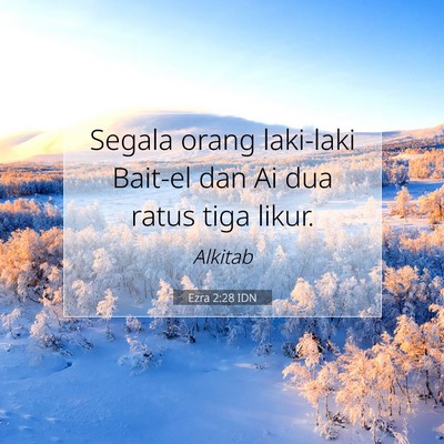 Ezra 2:28 IDN Gambar Ayat Alkitab