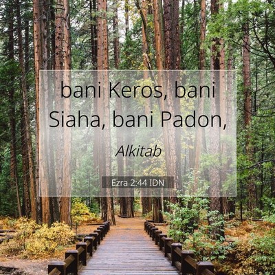 Ezra 2:44 IDN Gambar Ayat Alkitab