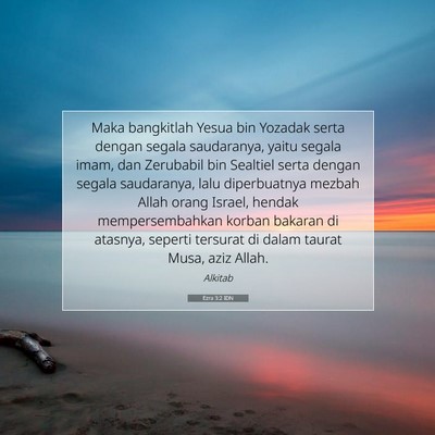 Ezra 3:2 IDN Gambar Ayat Alkitab
