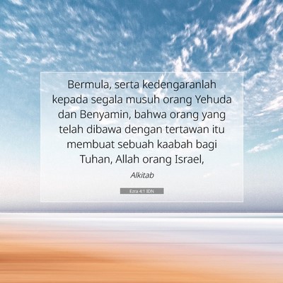 Ezra 4:1 IDN Gambar Ayat Alkitab