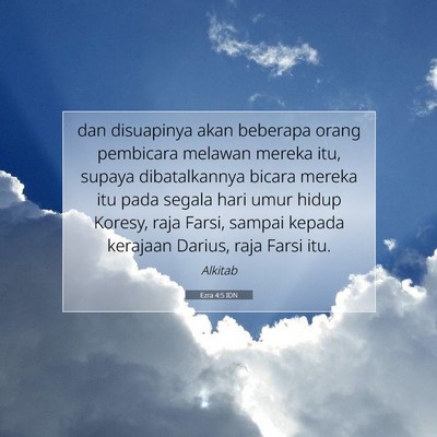 Ezra 4:5 IDN Gambar Ayat Alkitab
