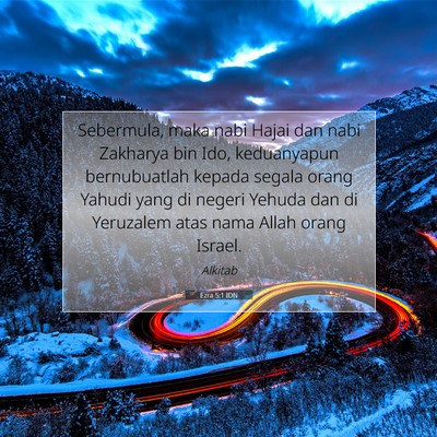 Ezra 5:1 IDN Gambar Ayat Alkitab