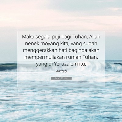 Ezra 7:27 IDN Gambar Ayat Alkitab