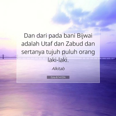 Ezra 8:14 Ayat Alkitab Dijelaskan