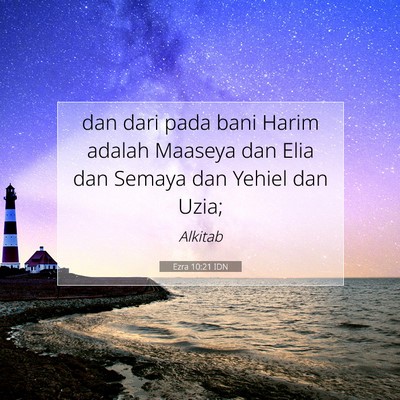 Ezra 10:21 Ayat Alkitab Dijelaskan